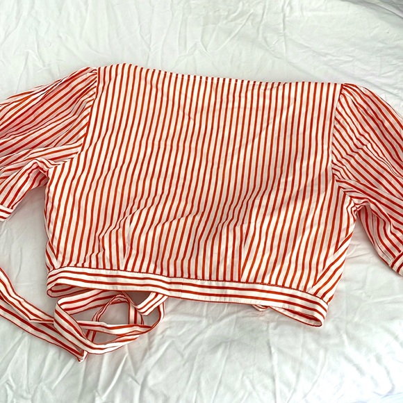 For Love and Lemons Selma wrap top - Picture 3 of 5